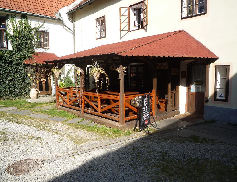 Pension U Galerie Český Krumlov Esterno foto