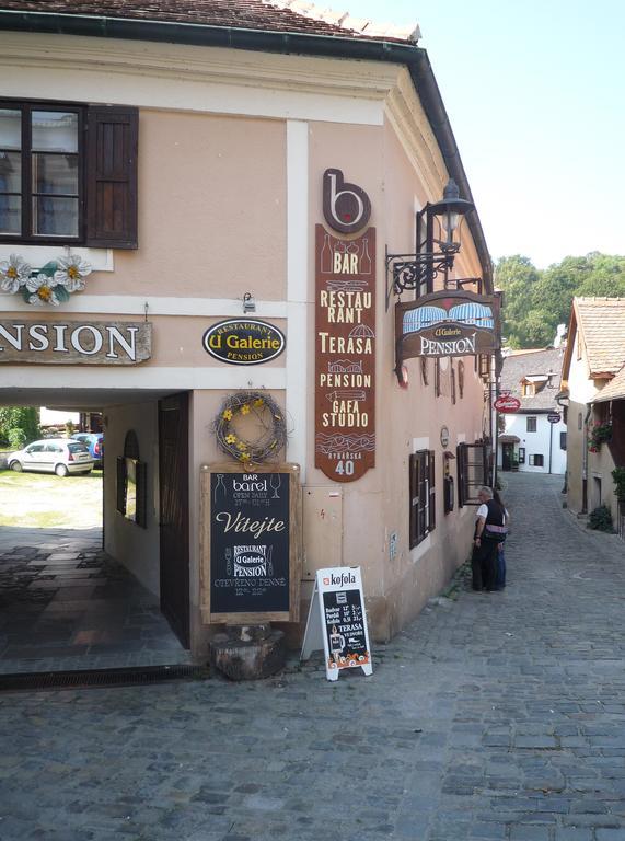 Pension U Galerie Český Krumlov Esterno foto